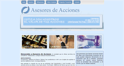 Desktop Screenshot of accionesdetelmex.com.mx