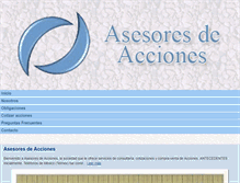 Tablet Screenshot of accionesdetelmex.com.mx